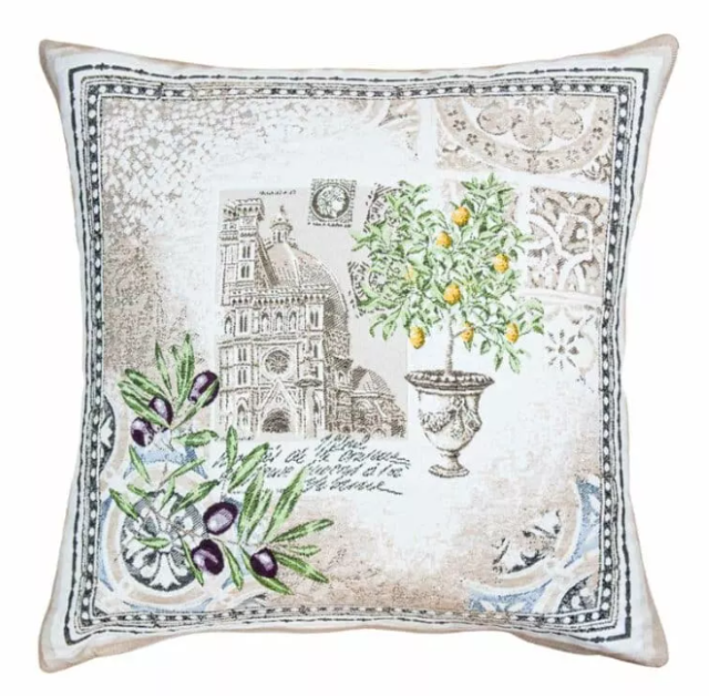 Jacquard cushion cover (Riviera) - Click Image to Close